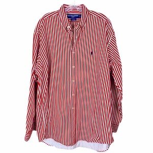 Vintage Ralph Lauren Striped Button Down Shirt